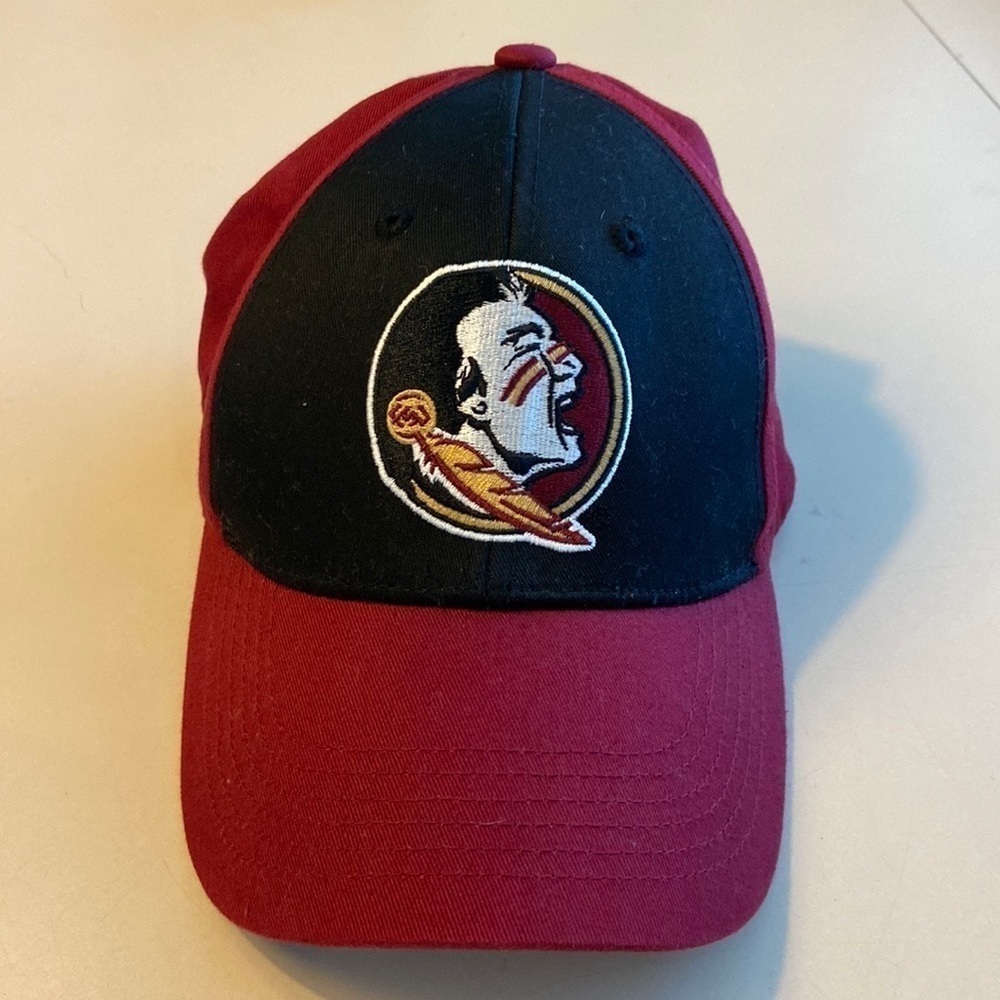 Florida State baseball hat with velcro adjustable straps in back